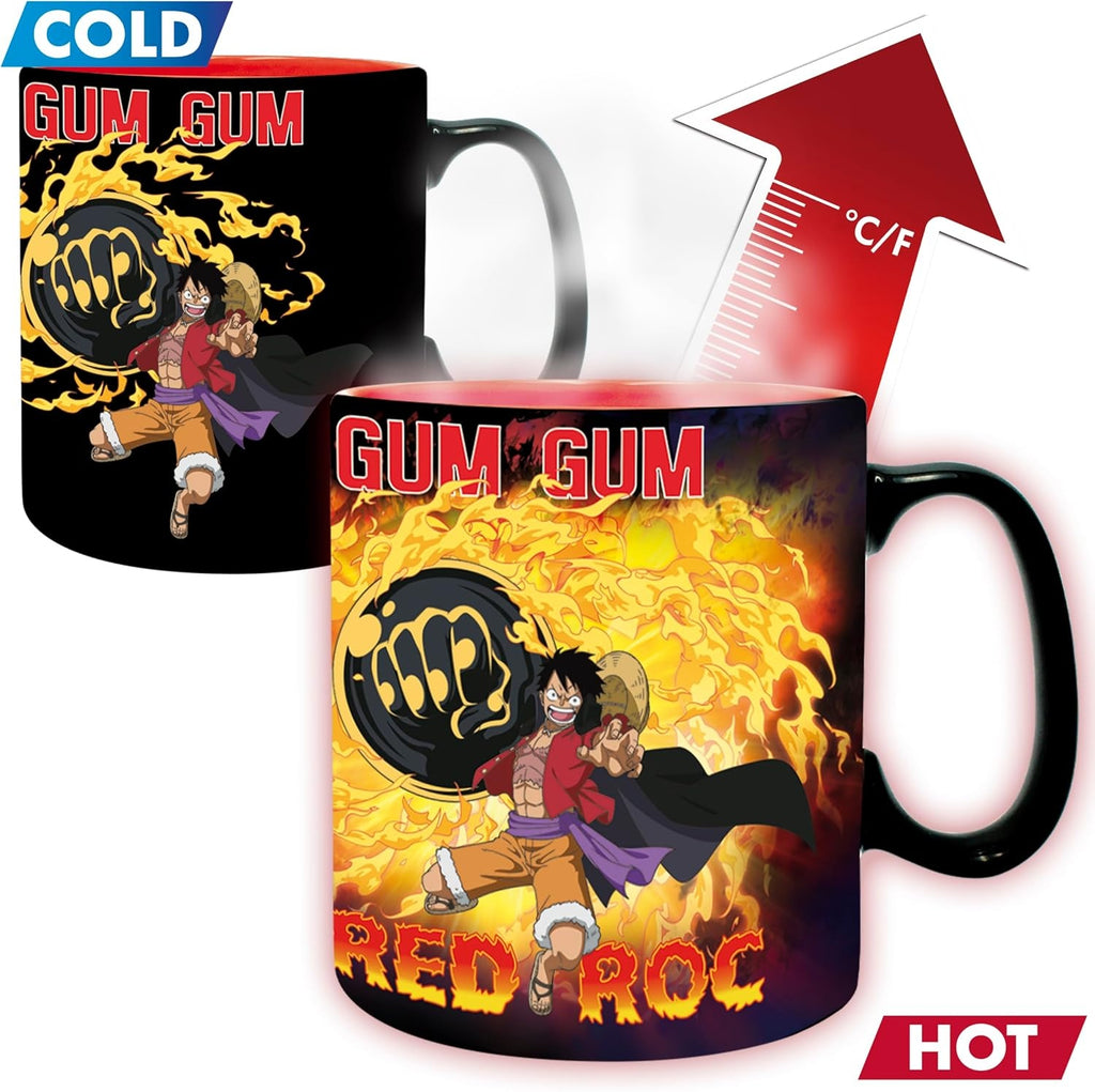 ABYstyle - One Piece - Luffy vs. Kaidou - 16 oz Heat Change Mug - Fundom