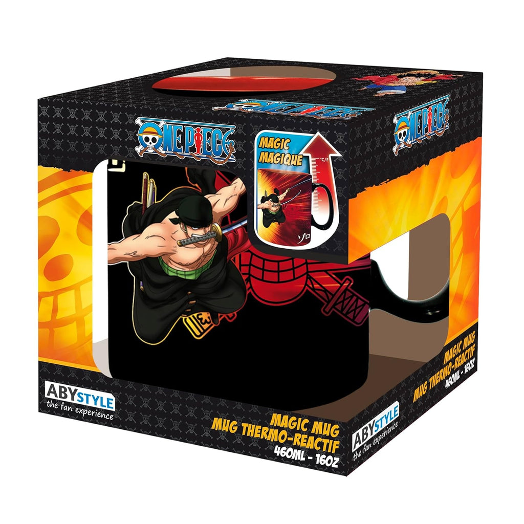 ABYstyle - One Piece - Zoro & Sanji - 16 oz Heat Change Mug - Fundom