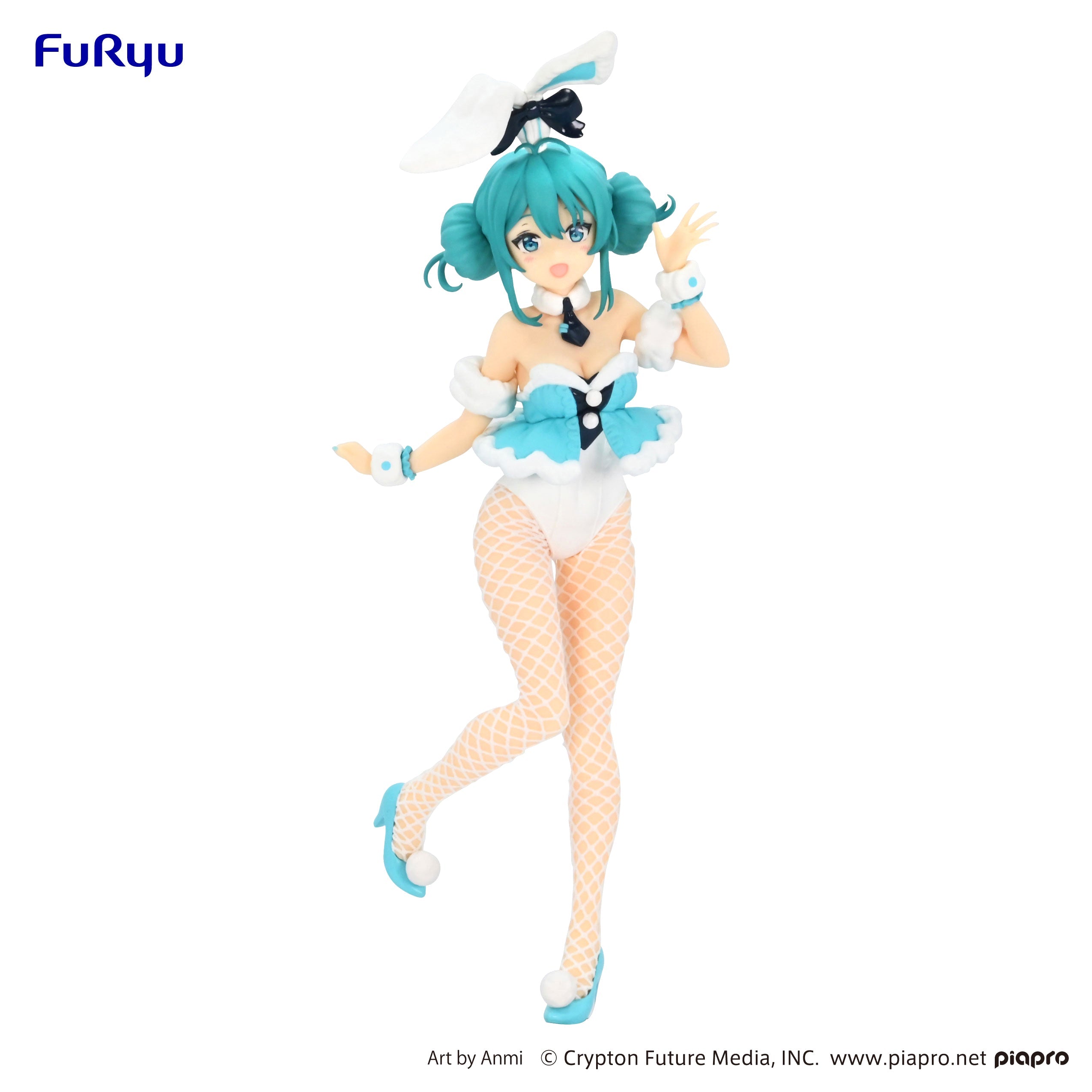 FuRyu Hatsune Miku BiCute Bunnies Hatsune Miku White Rabbit Figure