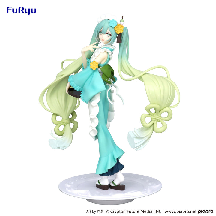 FuRyu - Hatsune Miku - Matcha Green Tea Parfait Mint Version Exceed Creative Figure