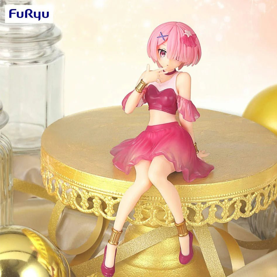 FuRyu Re:Zero Ram Twinkle Party Another Color Version Noodle Stopper Figure - Fundom