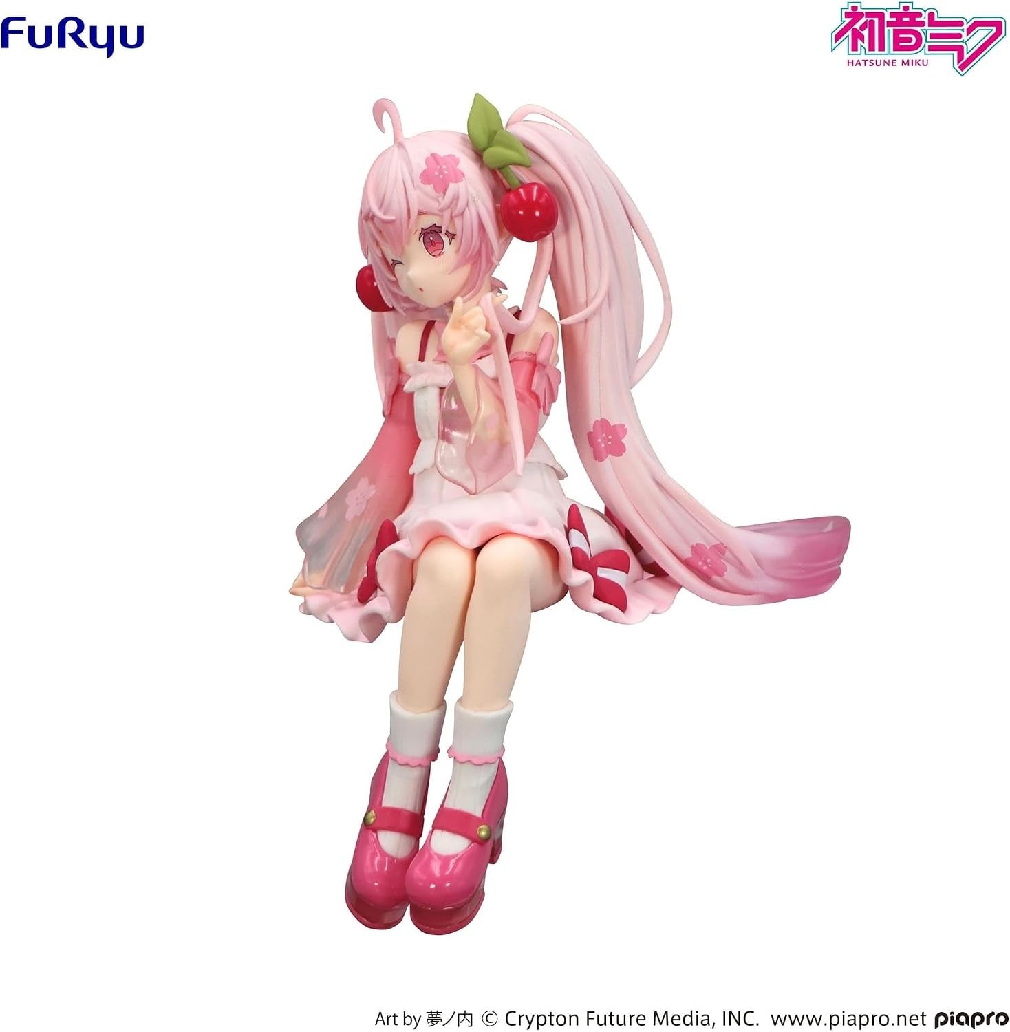 FuRyu - Piapro Characters - Sakura Miku 2025 Wink Ver. - Noodle Stopper Figure