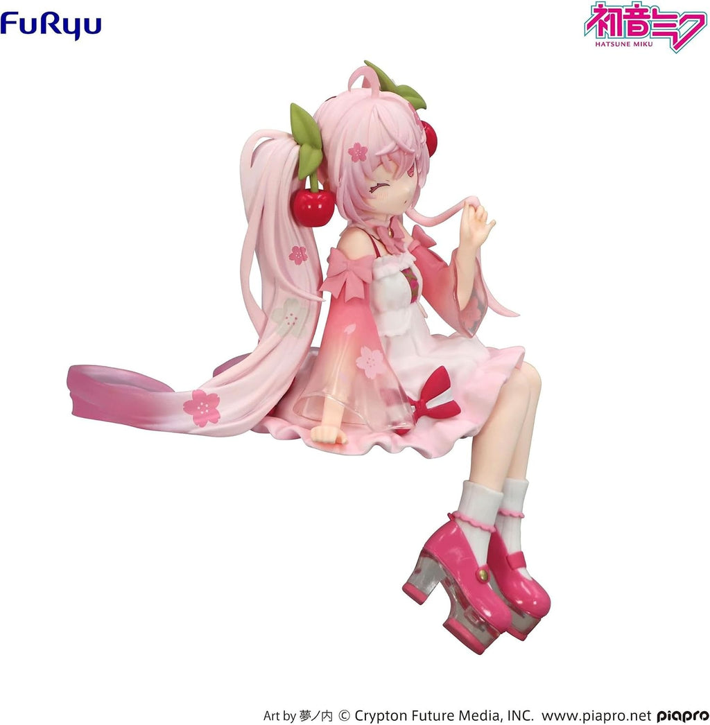 FuRyu - Piapro Characters - Sakura Miku 2025 Wink Ver. - Noodle Stopper Figure - Fundom