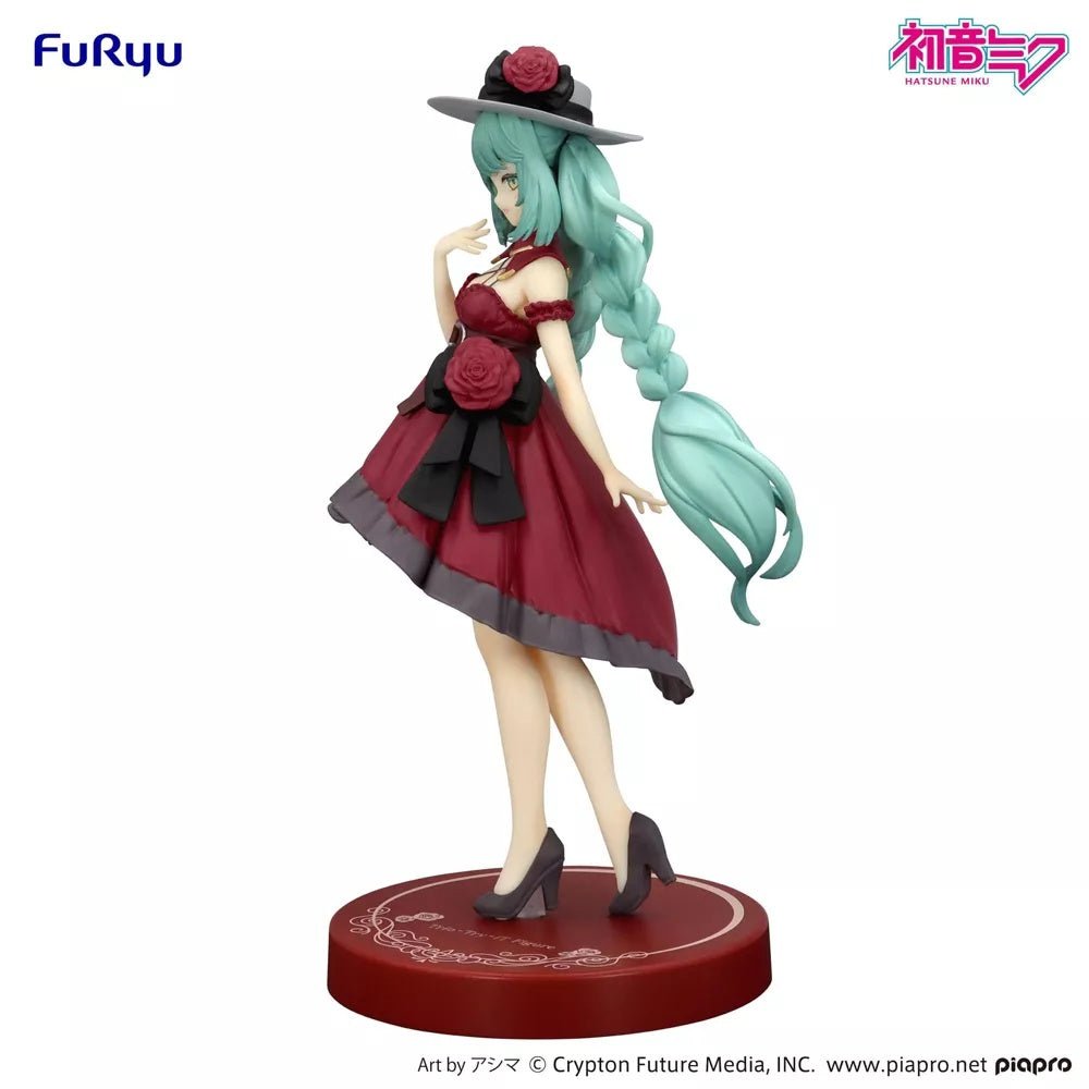 FuRyu - Piapro Characters - Hatsune Miku Outing Dress Red Color Ver. - Trio-Try-iT Figure - Fundom