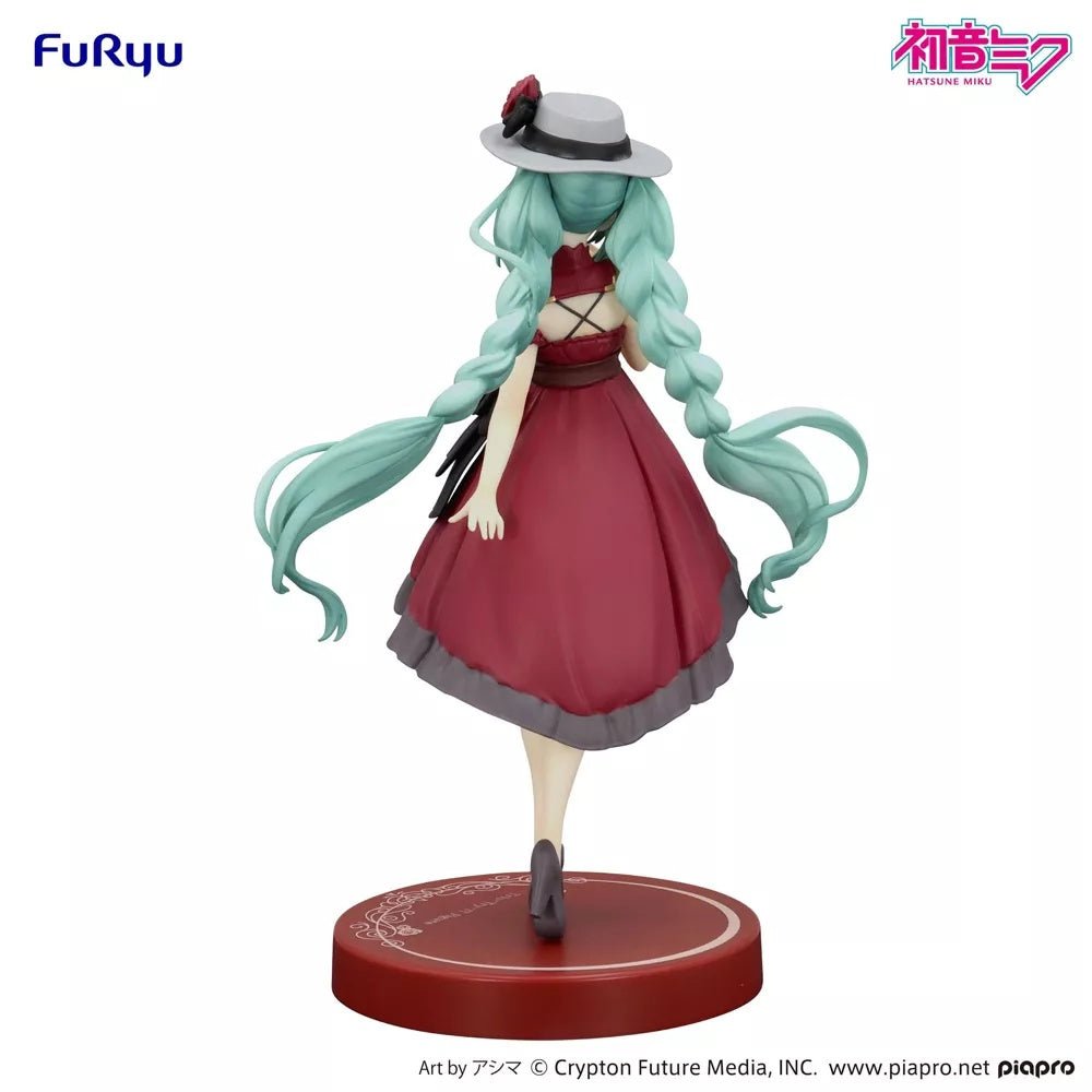 FuRyu - Piapro Characters - Hatsune Miku Outing Dress Red Color Ver. - Trio-Try-iT Figure - Fundom