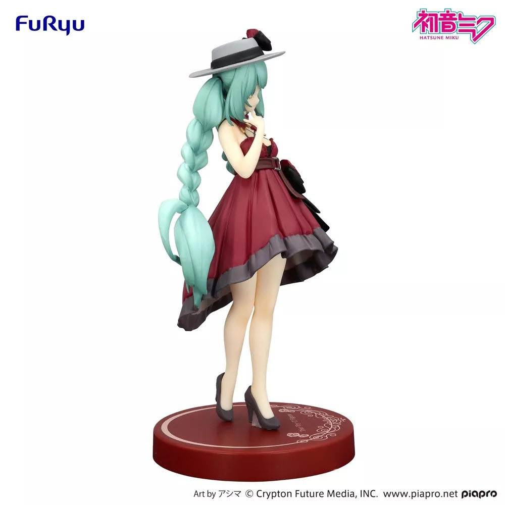 FuRyu - Piapro Characters - Hatsune Miku Outing Dress Red Color Ver. - Trio-Try-iT Figure