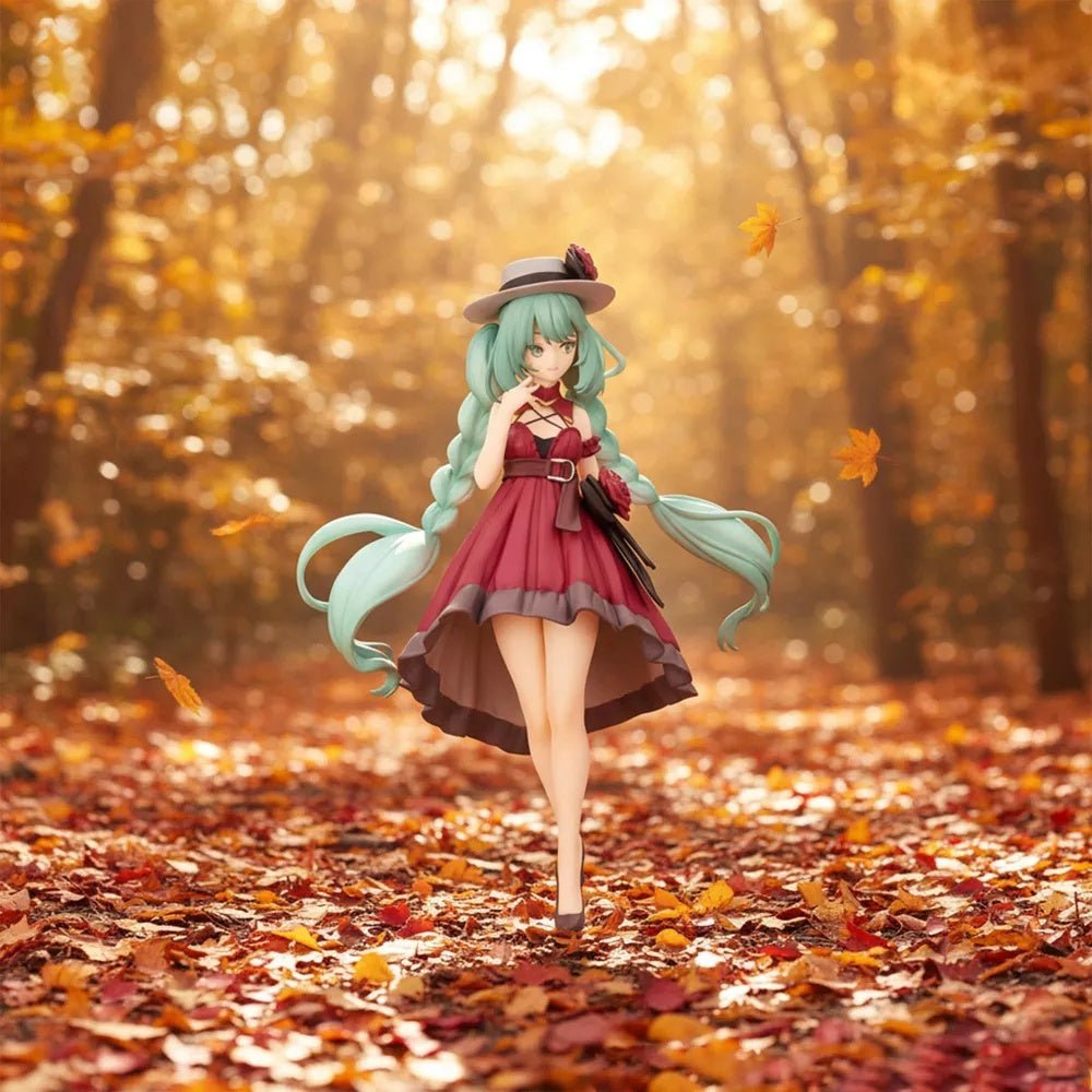 FuRyu - Piapro Characters - Hatsune Miku Outing Dress Red Color Ver. - Trio-Try-iT Figure - Fundom