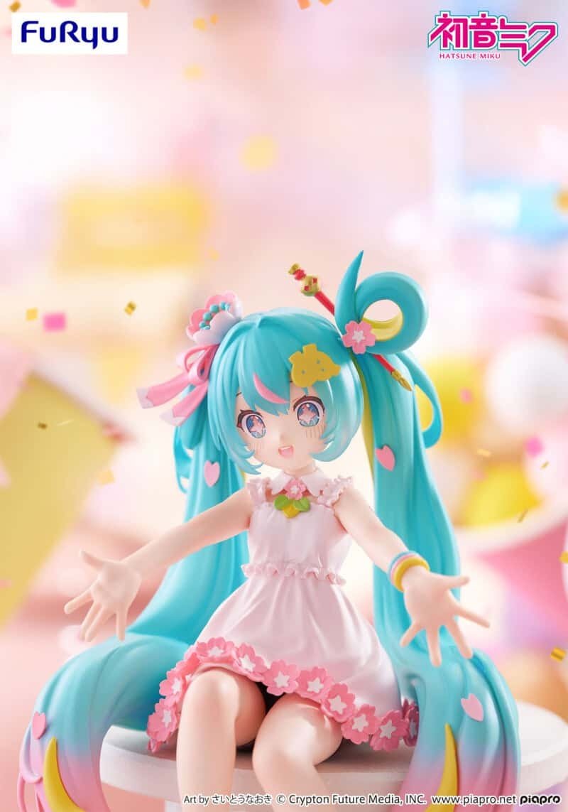 FuRyu - Piapro Characters - Hatsune Miku 10th Anniversary - Noodle Stopper Figure - Fundom