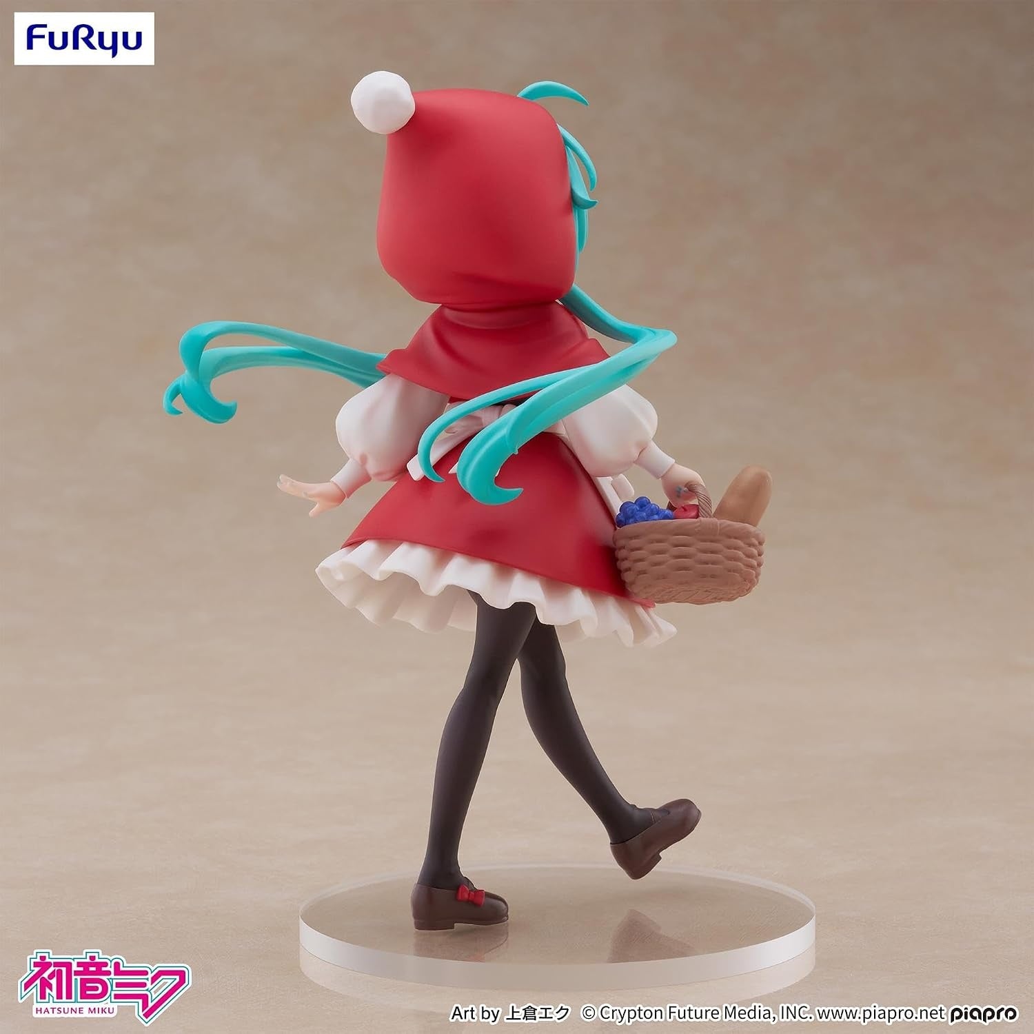 FuRyu - Piapro Characters - Hatsune Miku Little Red Riding Hood Ver. - Desktop Fairy Figure