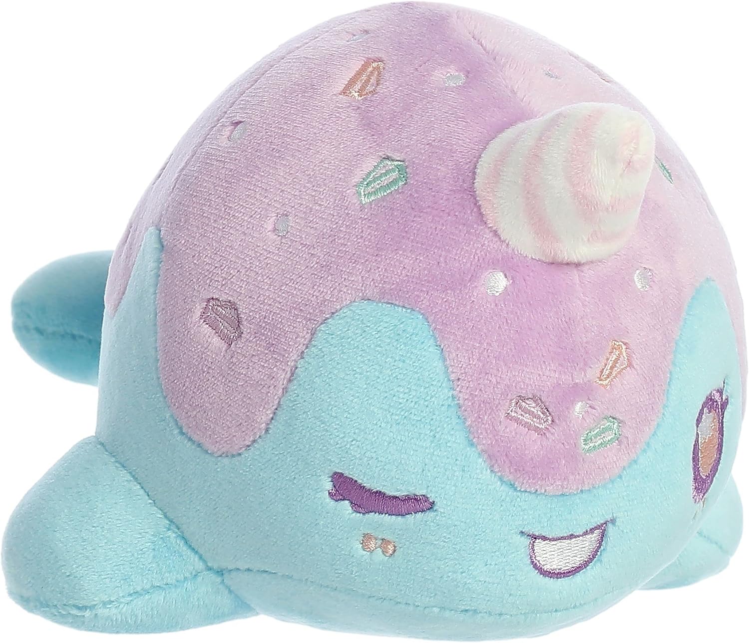Aurora Enchanting Tasty Peach Birthday Cake Nomwhal Plush 7in