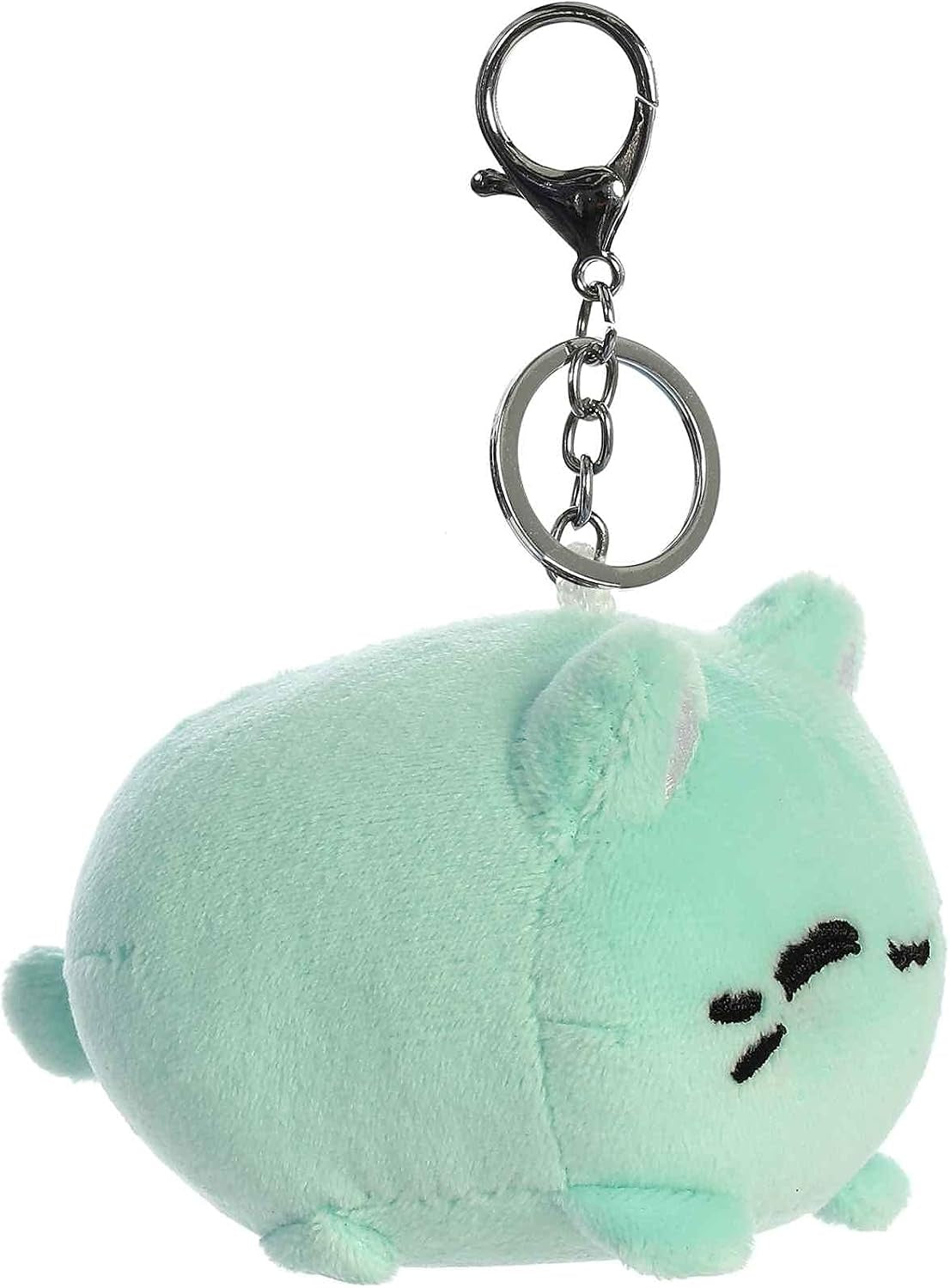 Tasty Peach Aurora 3.5" Mint Meowchi Clip-On Plush