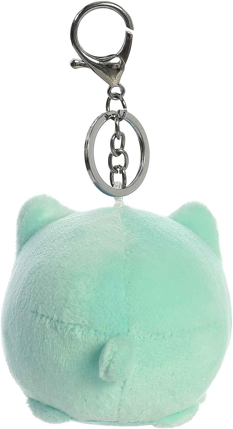 Tasty Peach Aurora 3.5" Mint Meowchi Clip-On Plush