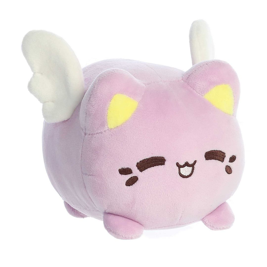 Aurora Enchanting Tasty Peach Lavender Candy Heart Meowchi Plush 7in