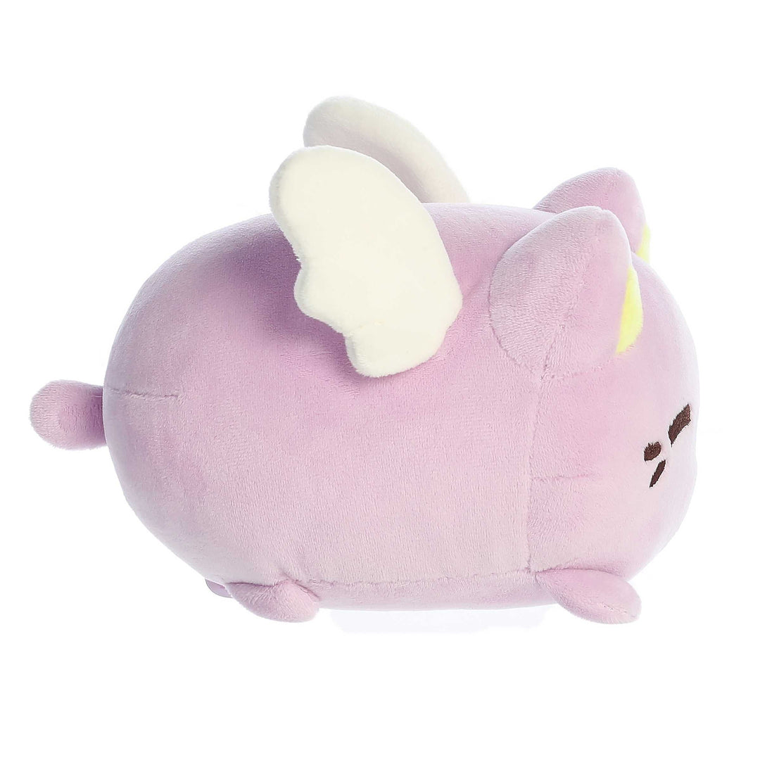 Aurora Enchanting Tasty Peach Lavender Candy Heart Meowchi Plush 7in
