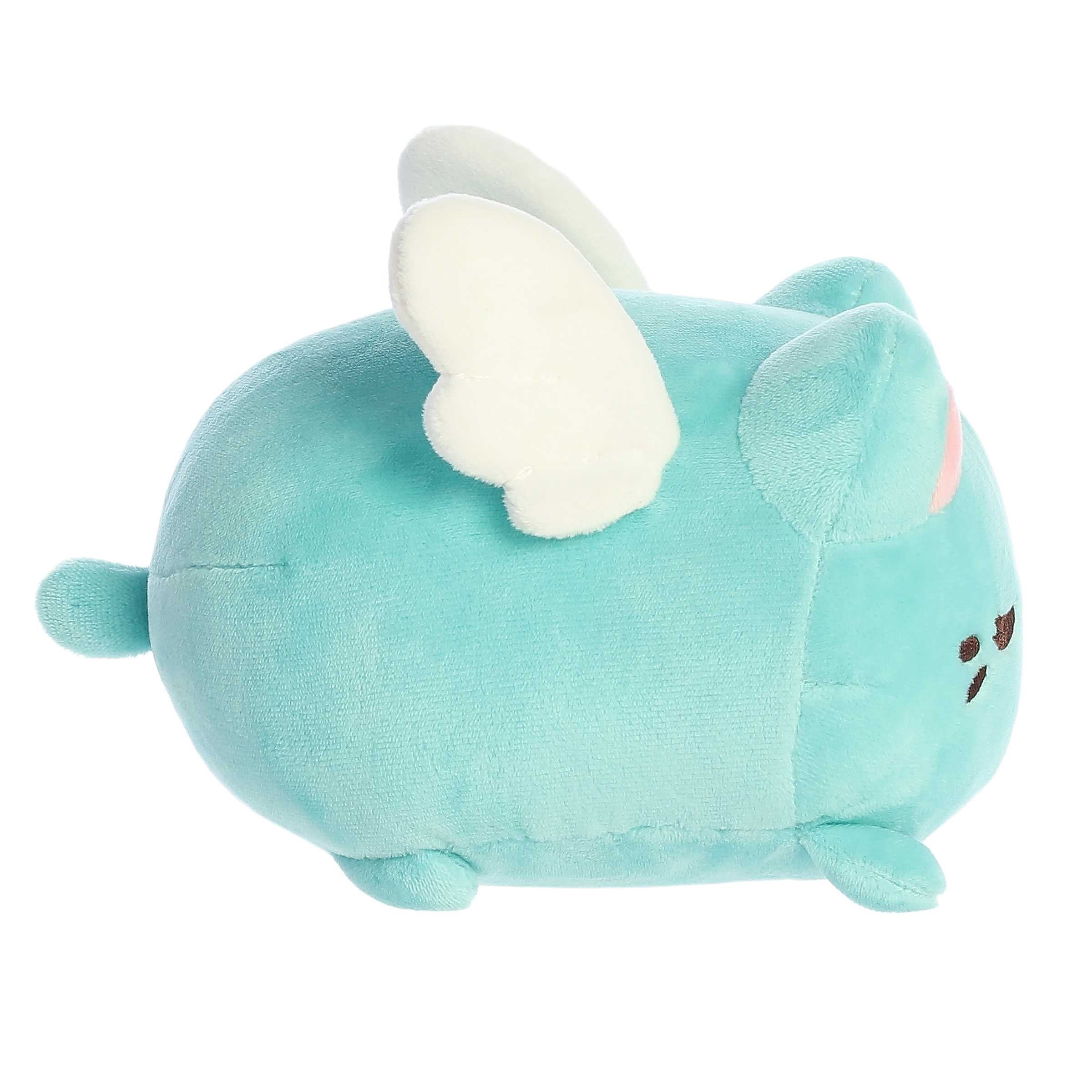 Aurora Enchanting Tasty Peach Mint Candy Heart Meowchi Plush 7in