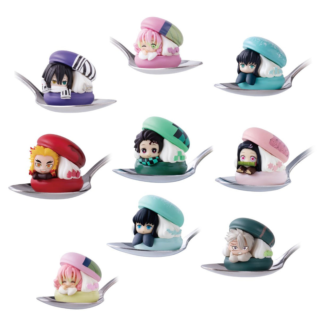Banpresto - Demon Slayer: Kimetsu no Yaiba - Chara Macaron One Blind Box Mini-Figure