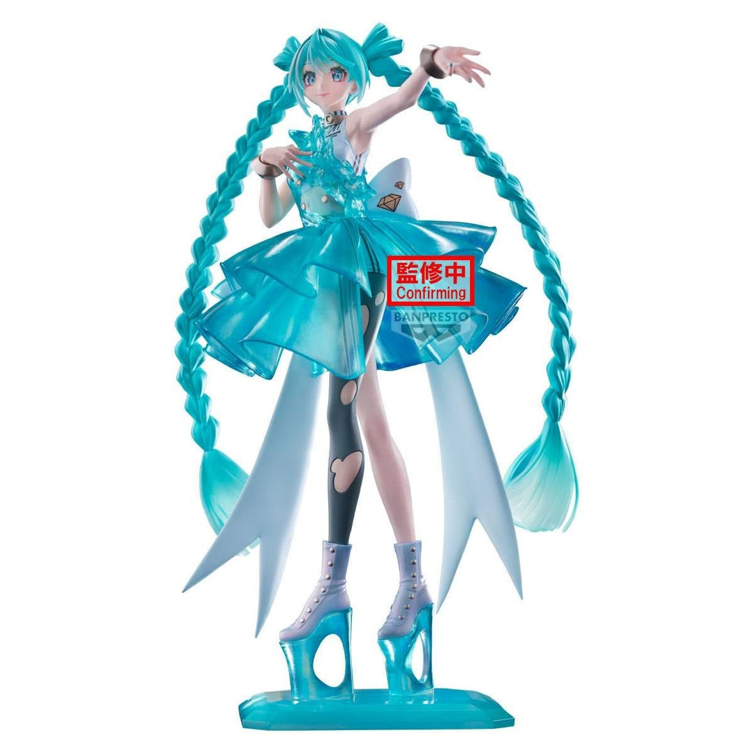 Bandai Spirits - Vocaloid - Hatsune Miku - EVOLVE Clearluxe Emerald Gem Figure - Fundom