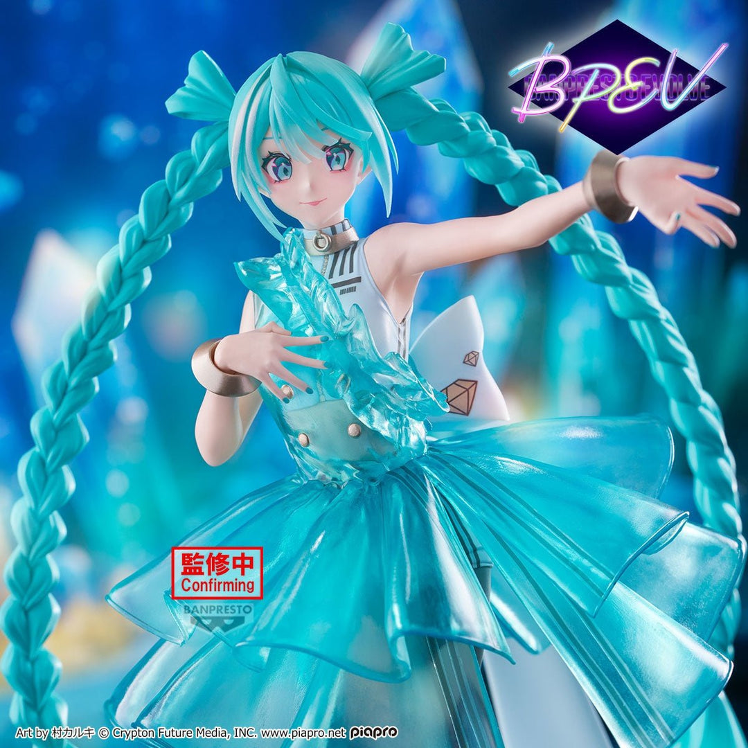 Bandai Spirits - Vocaloid - Hatsune Miku - EVOLVE Clearluxe Emerald Gem Figure - Fundom