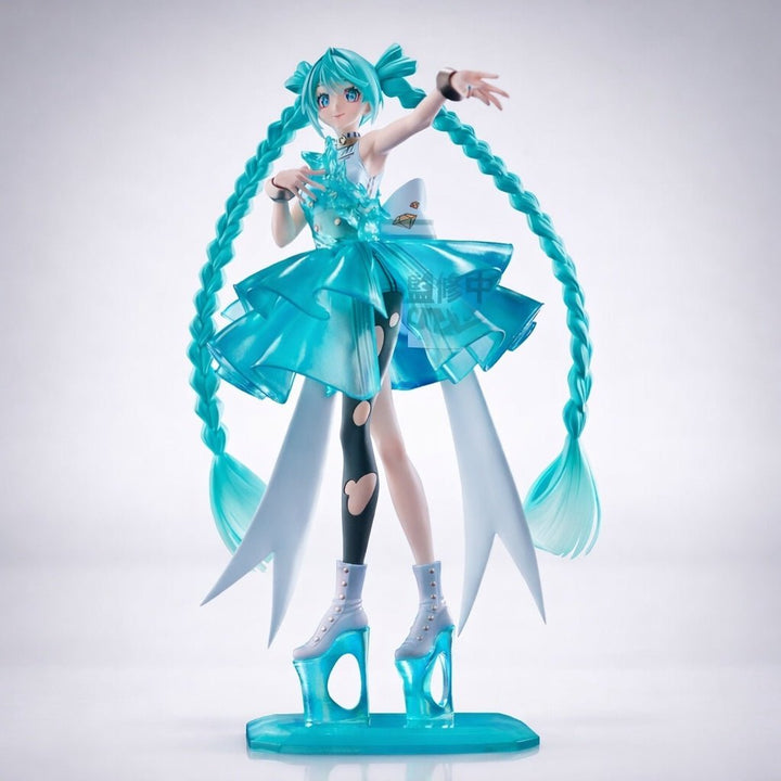 Bandai Spirits - Vocaloid - Hatsune Miku - EVOLVE Clearluxe Emerald Gem Figure - Fundom