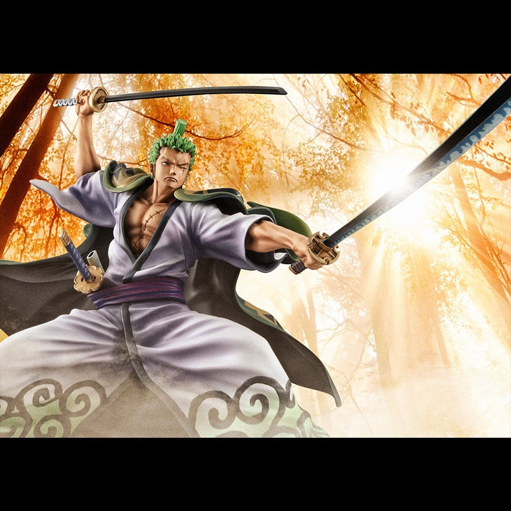 MegaHouse - One Piece - Roronoa Zoro Zorojuro Warriors Alliance - Portrait.Of.Pirates Figure