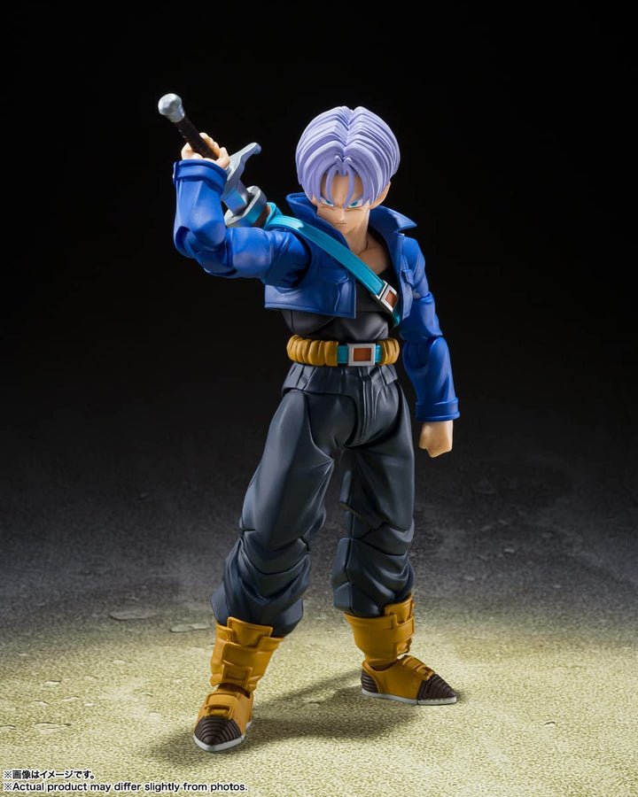 TAMASHII NATIONS - Dragon Ball Z - Super Saiyan Trunks - The Boy from The Future - Bandai Spirits S.H.Figuarts Action Figure