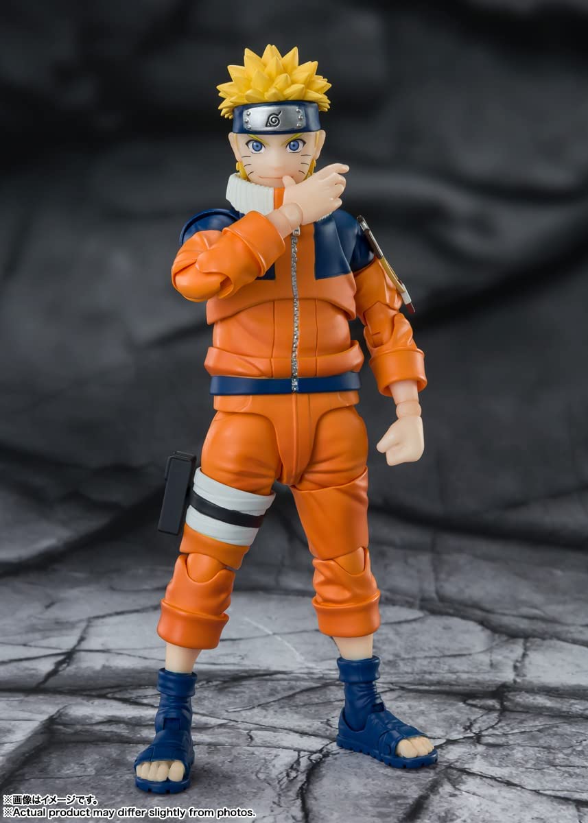 TAMASHII NATIONS Naruto Uzumaki The No.1 Most Unpredictable Ninja Bandai Spirits S.H.Figuarts