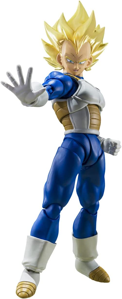 TAMASHII NATIONS - Dragon Ball Z - Super Saiyan Vegeta - Awakening Super Saiyan Blood - Bandai Spirits S.H.Figuarts Action Figure
