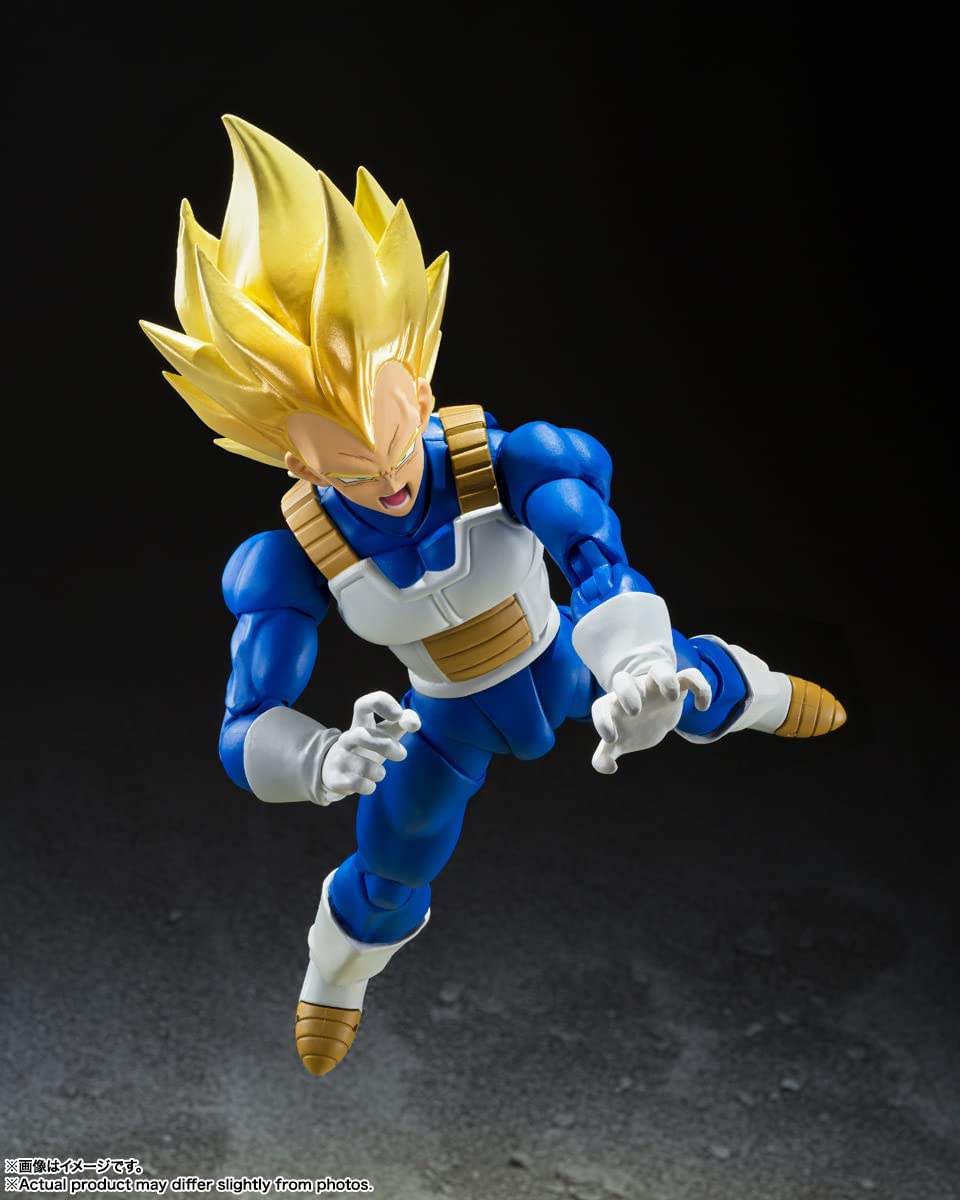 Bandai Spirits - Dragon Ball Z - Super Saiyan Vegeta Awakened Super Saiyan Blood - S.H.Figuarts Action Figure