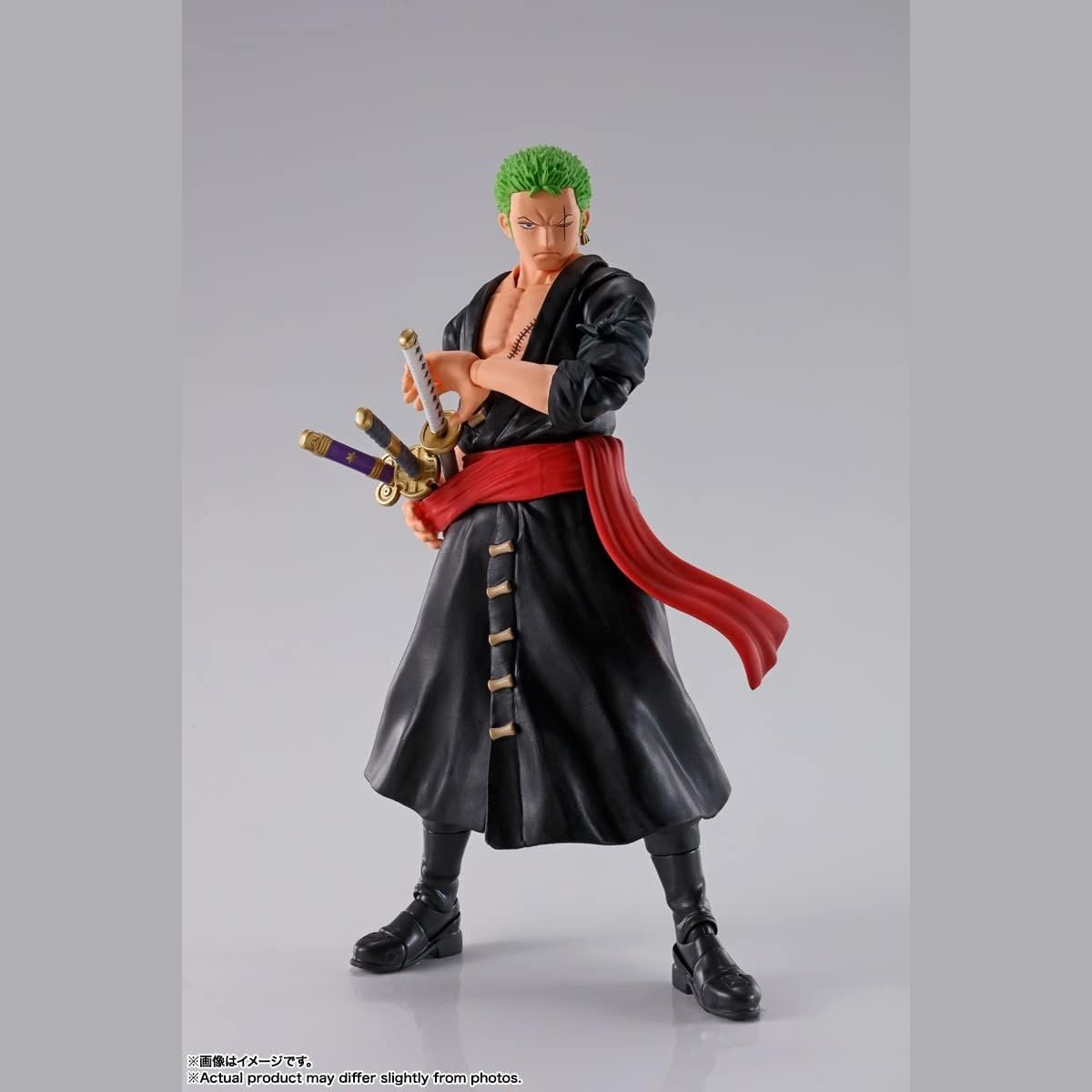 TAMASHII NATIONS - Roronoa Zoro The Raid On Onigashima - One Piece - Bandai S.H.Figuarts Action Figure