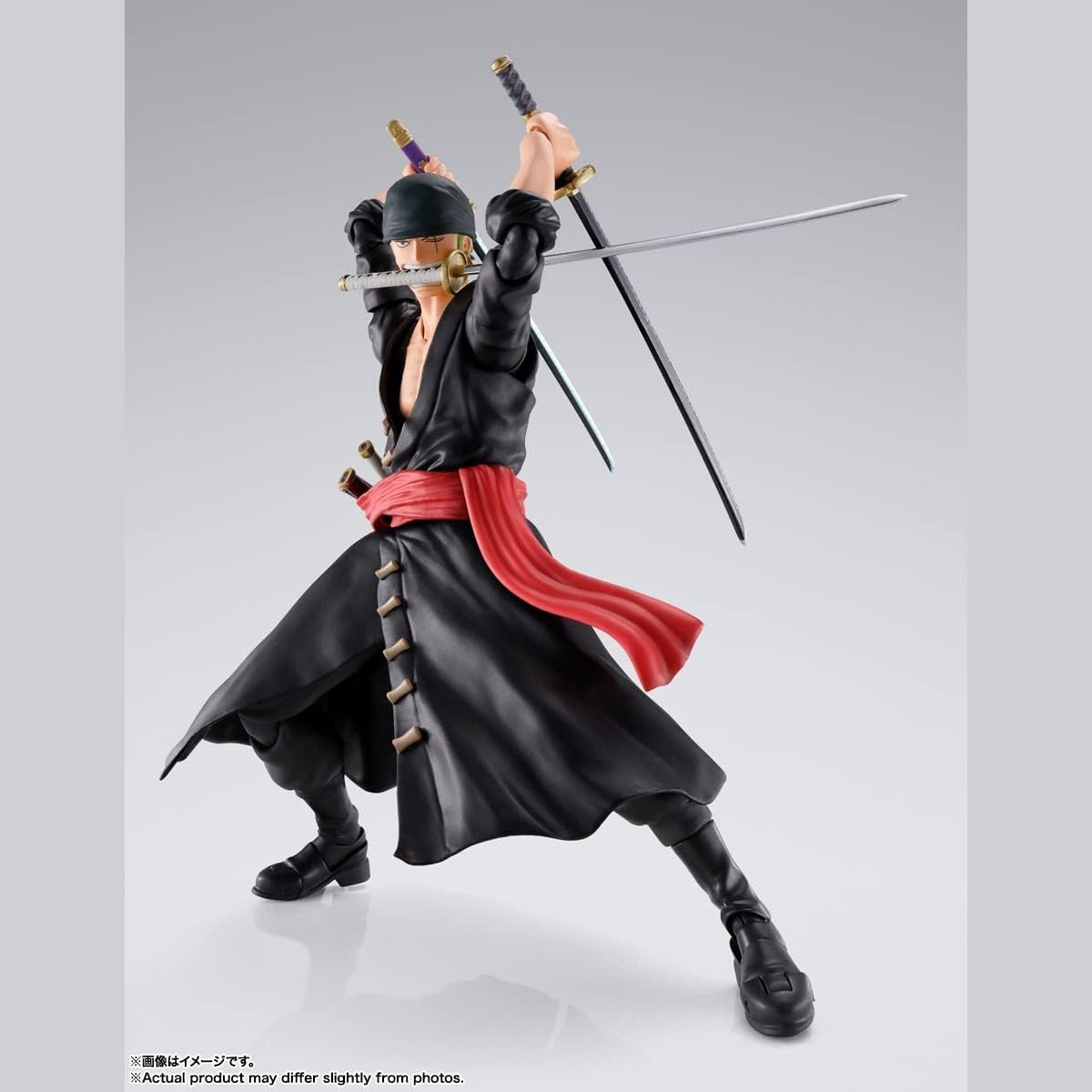 TAMASHII NATIONS - Roronoa Zoro The Raid On Onigashima - One Piece - Bandai S.H.Figuarts Action Figure
