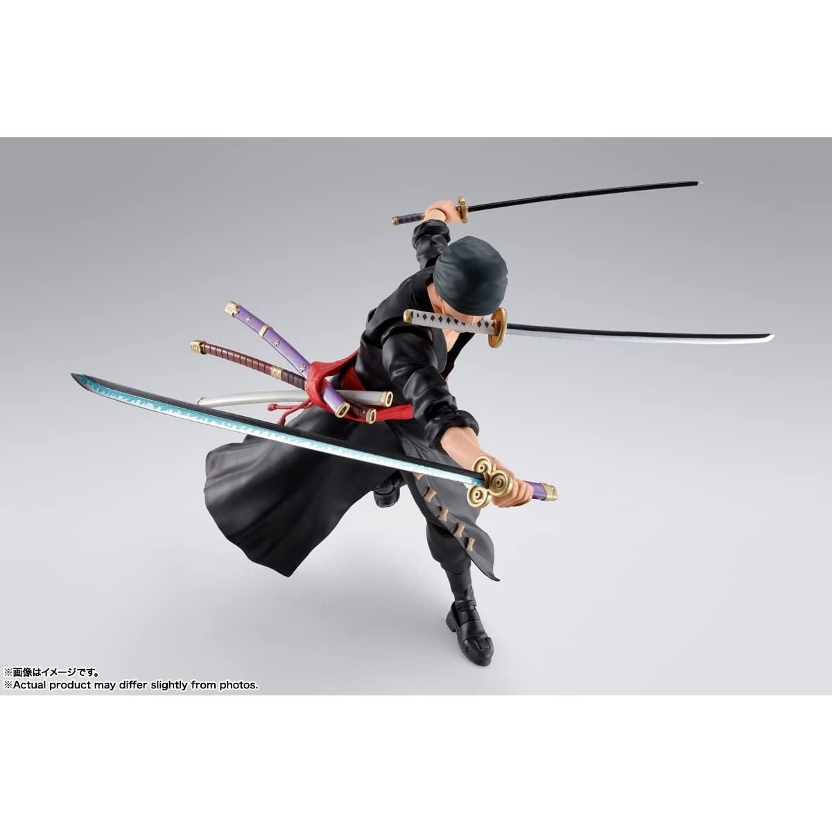 TAMASHII NATIONS - Roronoa Zoro The Raid On Onigashima - One Piece - Bandai S.H.Figuarts Action Figure
