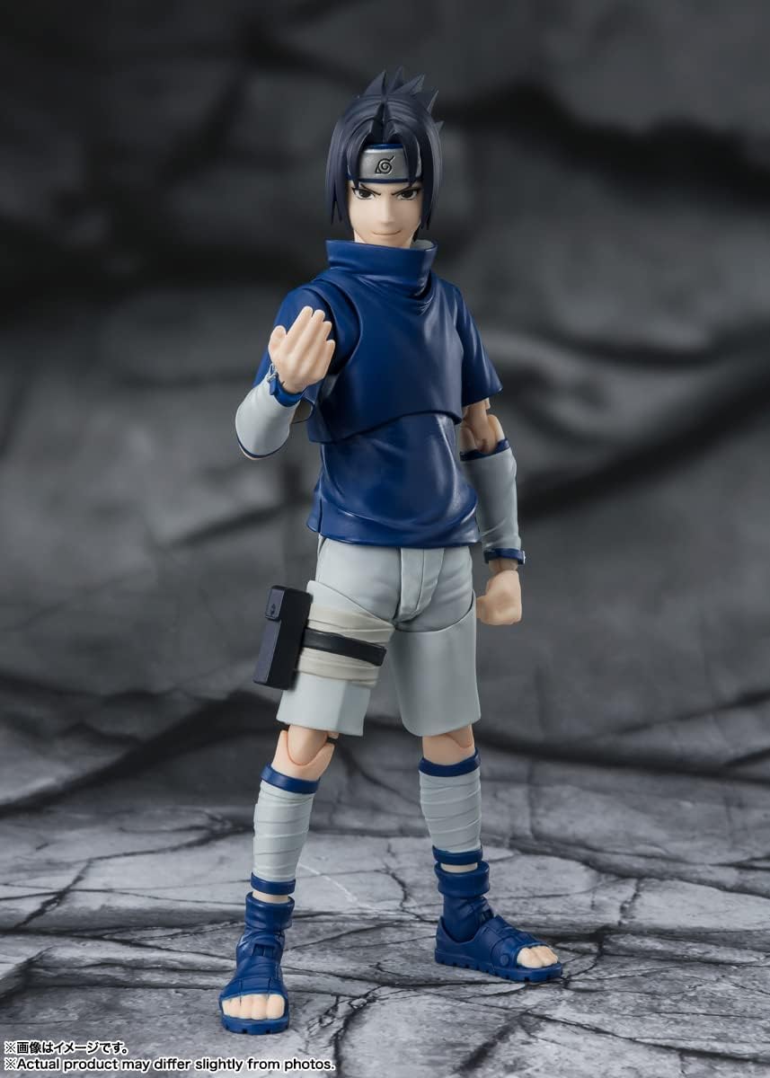 Bandai Spirits - Naruto - Sasuke Uchiha Ninja Prodigy of the Uchiha Clan Bloodline - S.H.Figuarts Action Figure