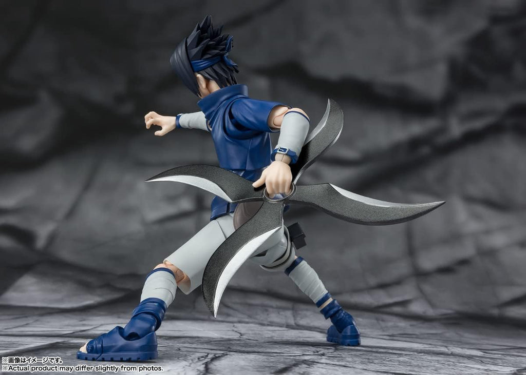 Bandai Spirits - Naruto - Sasuke Uchiha Ninja Prodigy of the Uchiha Clan Bloodline - S.H.Figuarts Action Figure