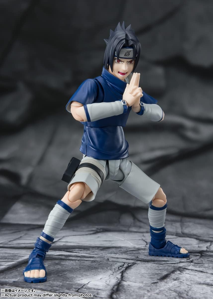 Bandai Spirits - Naruto - Sasuke Uchiha Ninja Prodigy of the Uchiha Clan Bloodline - S.H.Figuarts Action Figure