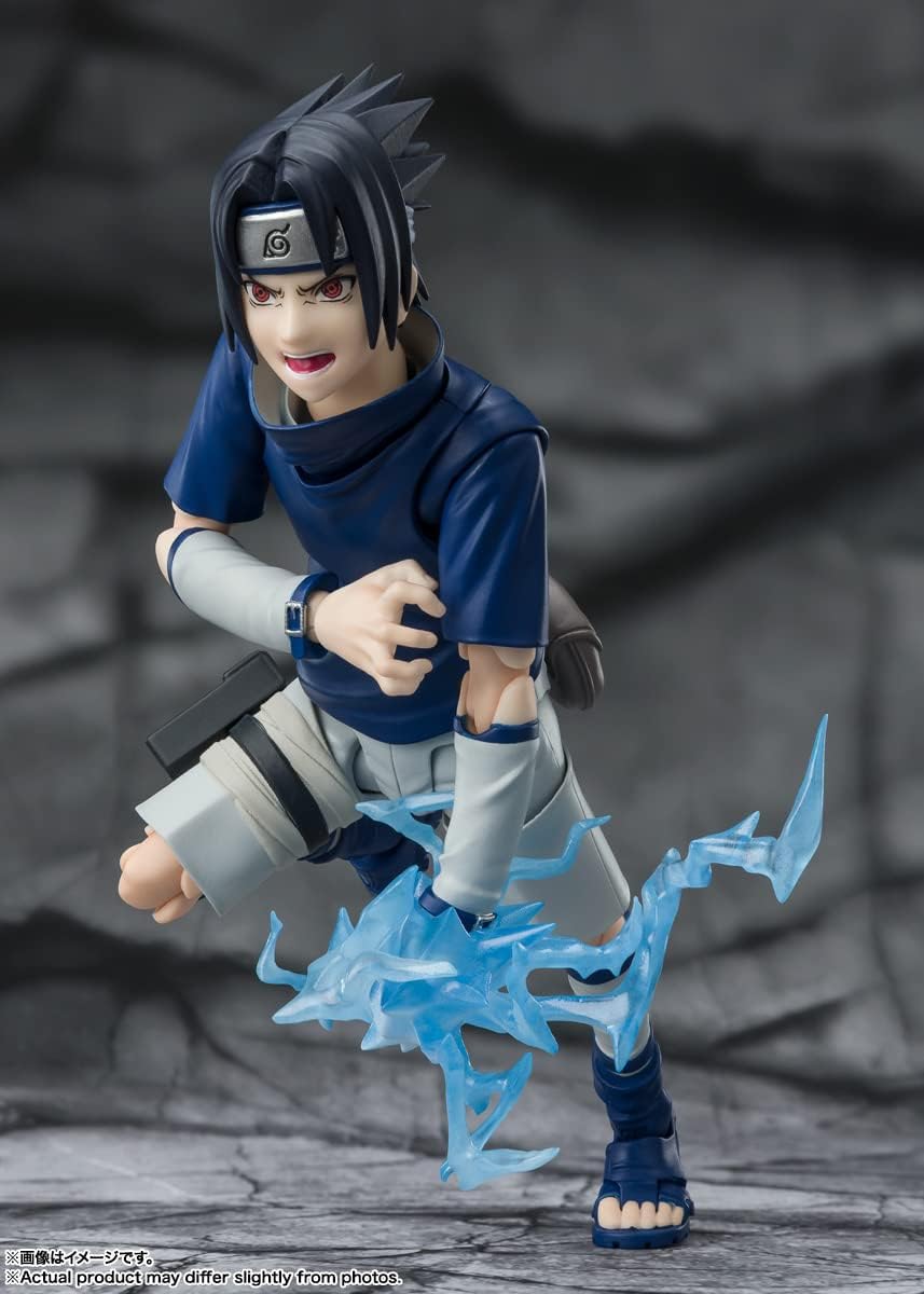 Bandai Spirits - Naruto - Sasuke Uchiha Ninja Prodigy of the Uchiha Clan Bloodline - S.H.Figuarts Action Figure