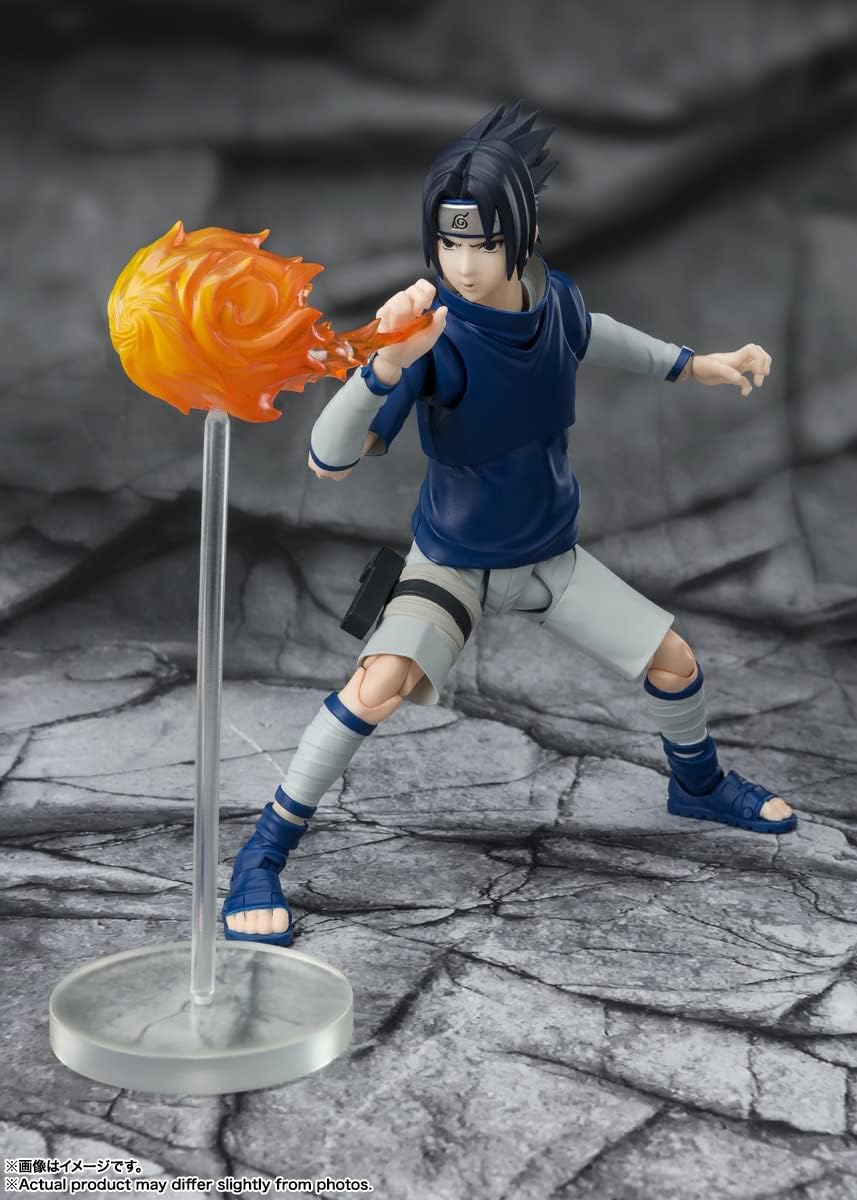 Bandai Spirits - Naruto - Sasuke Uchiha Ninja Prodigy of the Uchiha Clan Bloodline - S.H.Figuarts Action Figure
