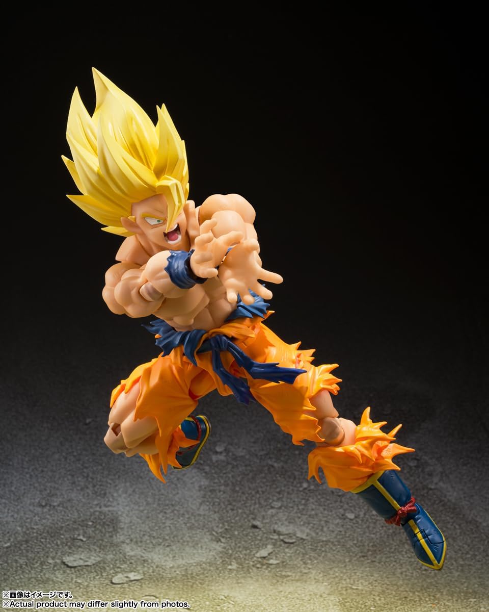 Bandai Spirits S.H.Figuarts Dragon Ball Z Super Saiyan Son Goku Legendary Super Saiyan TAMASHII NATIONS
