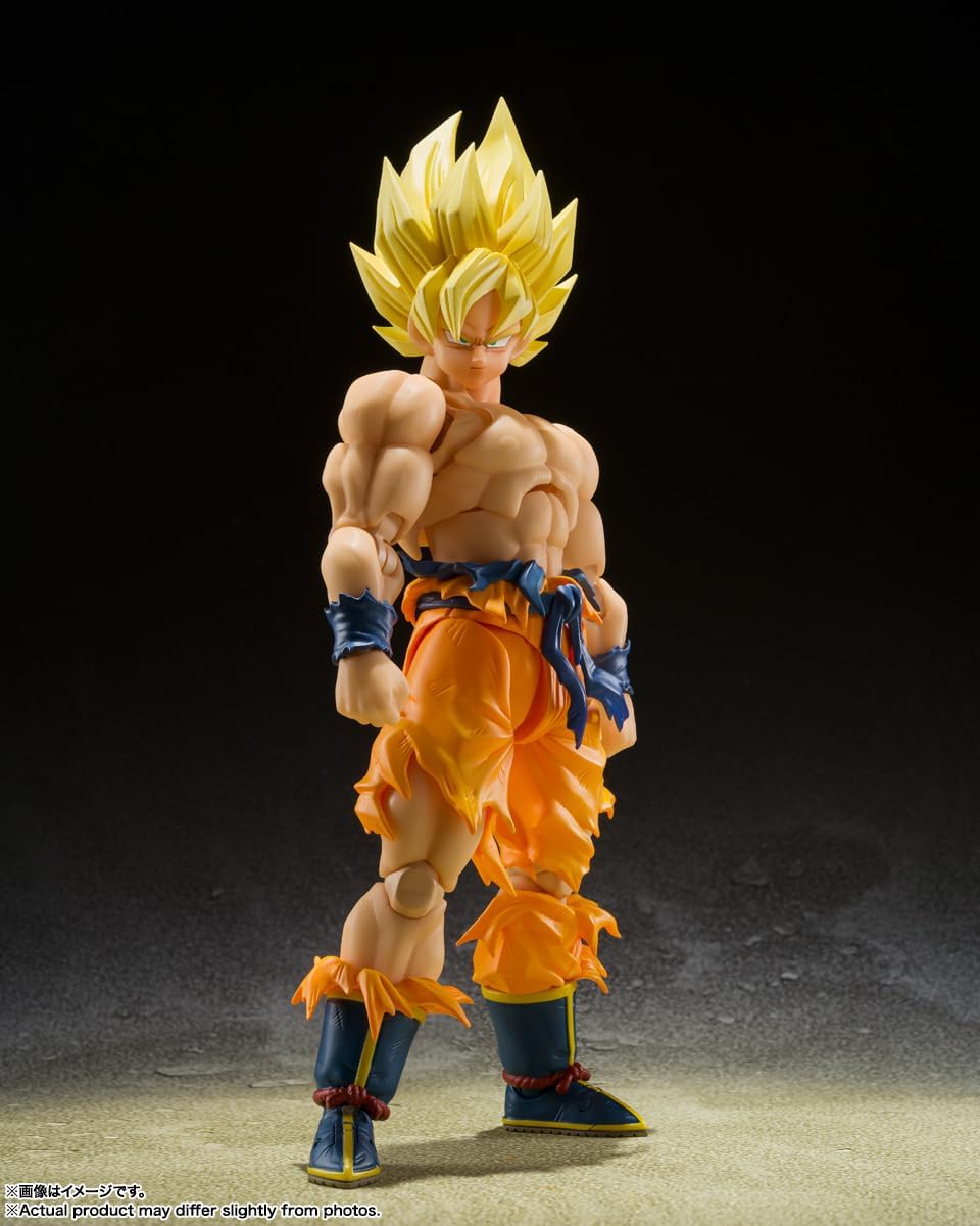 Bandai Spirits S.H.Figuarts Dragon Ball Z Super Saiyan Son Goku Legendary Super Saiyan TAMASHII NATIONS