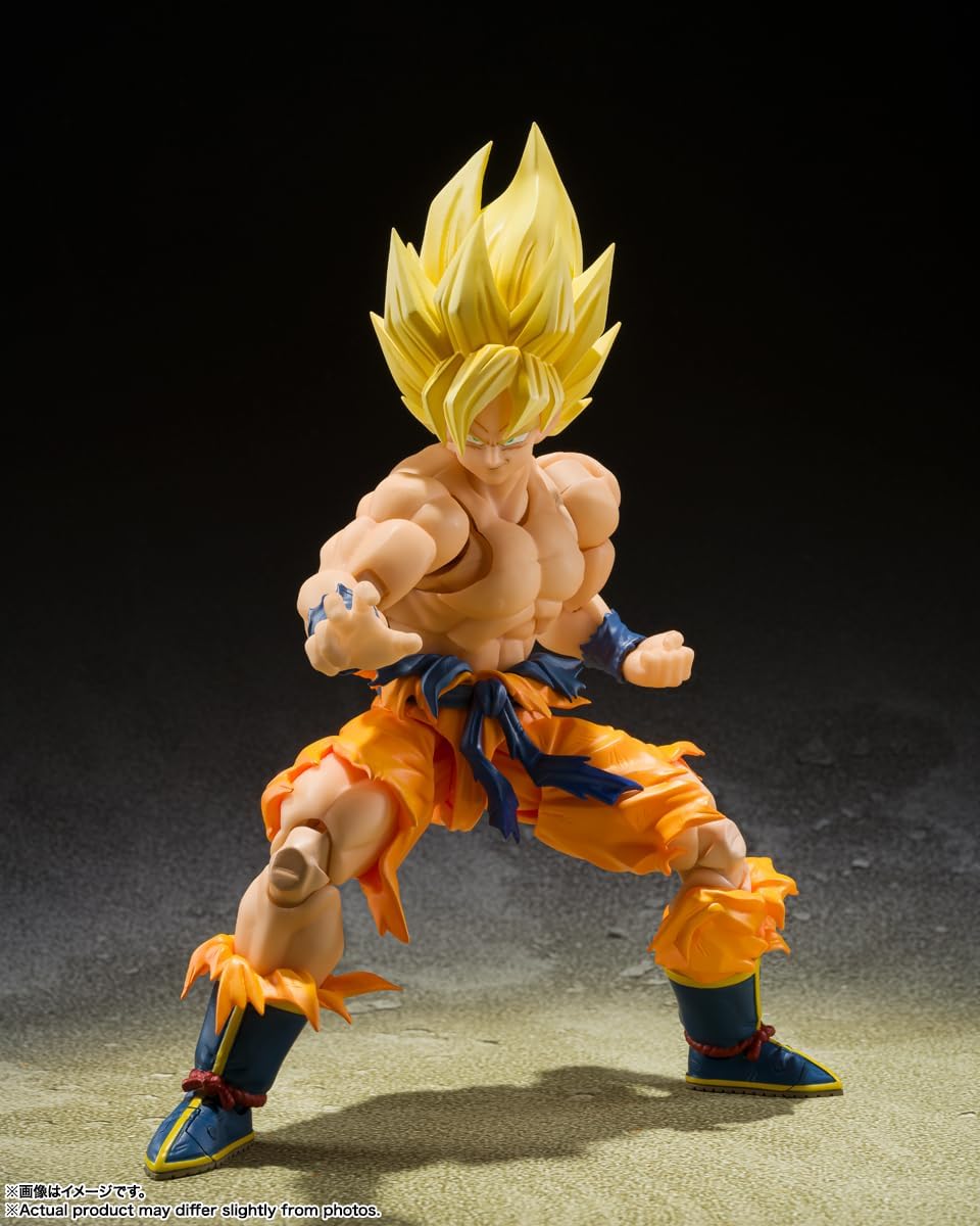 Bandai Spirits S.H.Figuarts Dragon Ball Z Super Saiyan Son Goku Legendary Super Saiyan TAMASHII NATIONS