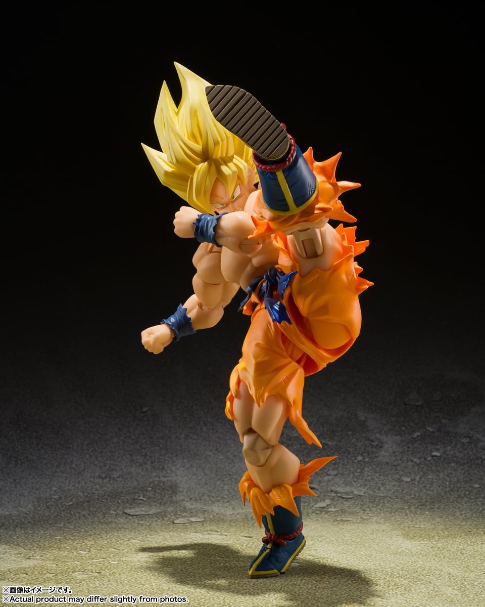 Bandai Spirits S.H.Figuarts Dragon Ball Z Super Saiyan Son Goku Legendary Super Saiyan TAMASHII NATIONS