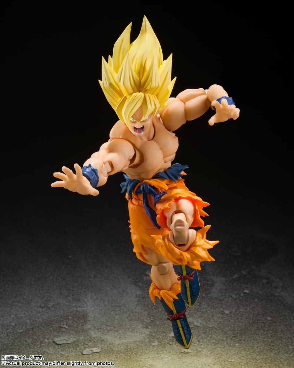 Bandai Spirits S.H.Figuarts Dragon Ball Z Super Saiyan Son Goku Legendary Super Saiyan TAMASHII NATIONS