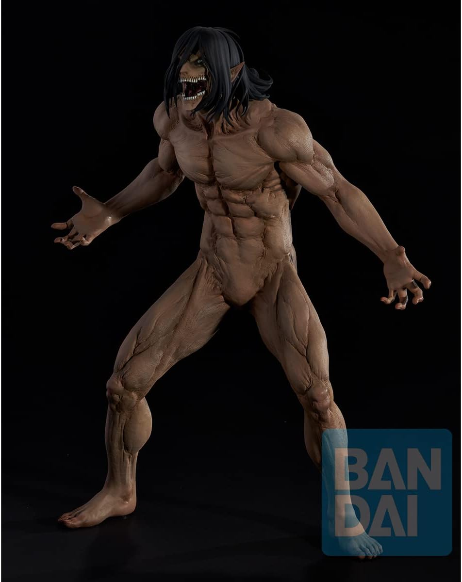 Bandai Spirits - Attack on Titan - Eren Yeager Titan Version Freedom Seeking - Ichibansho Figure