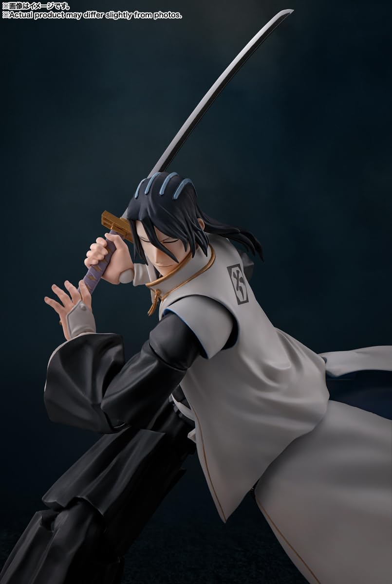 Tamashii Nations - Bleach: Thousand-Year Blood War - Byakuya Kuchiki Bandai Spirits S.H.Figuarts Action Figure