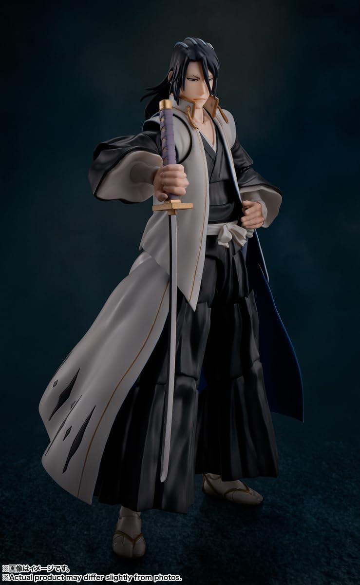 Tamashii Nations - Bleach: Thousand-Year Blood War - Byakuya Kuchiki Bandai Spirits S.H.Figuarts Action Figure