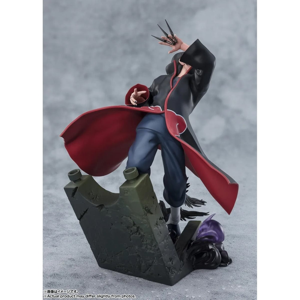 TAMASHII NATIONS Naruto Shippuden Extra Battle Itachi Uchiha The Light & Dark of The Mangekyo Sharingan Bandai Spirits FiguartsZERO Figure