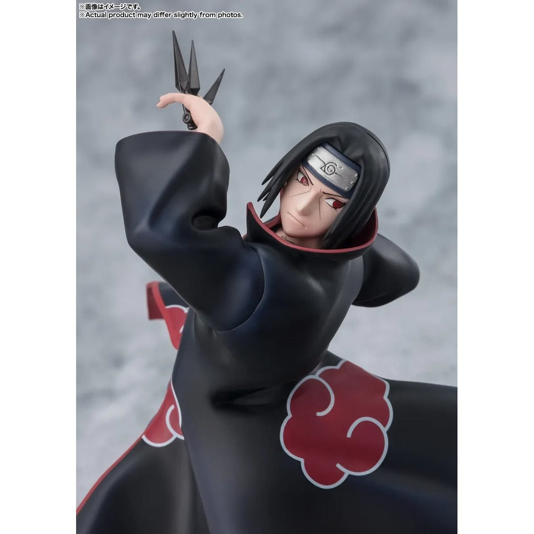 TAMASHII NATIONS Naruto Shippuden Extra Battle Itachi Uchiha The Light & Dark of The Mangekyo Sharingan Bandai Spirits FiguartsZERO Figure