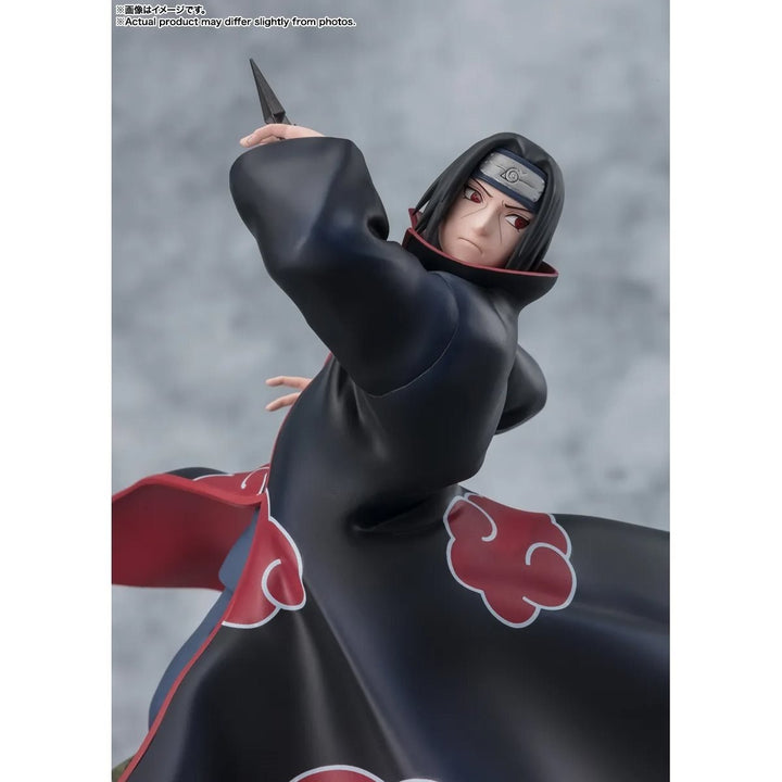 TAMASHII NATIONS Naruto Shippuden Extra Battle Itachi Uchiha The Light & Dark of The Mangekyo Sharingan Bandai Spirits FiguartsZERO Figure