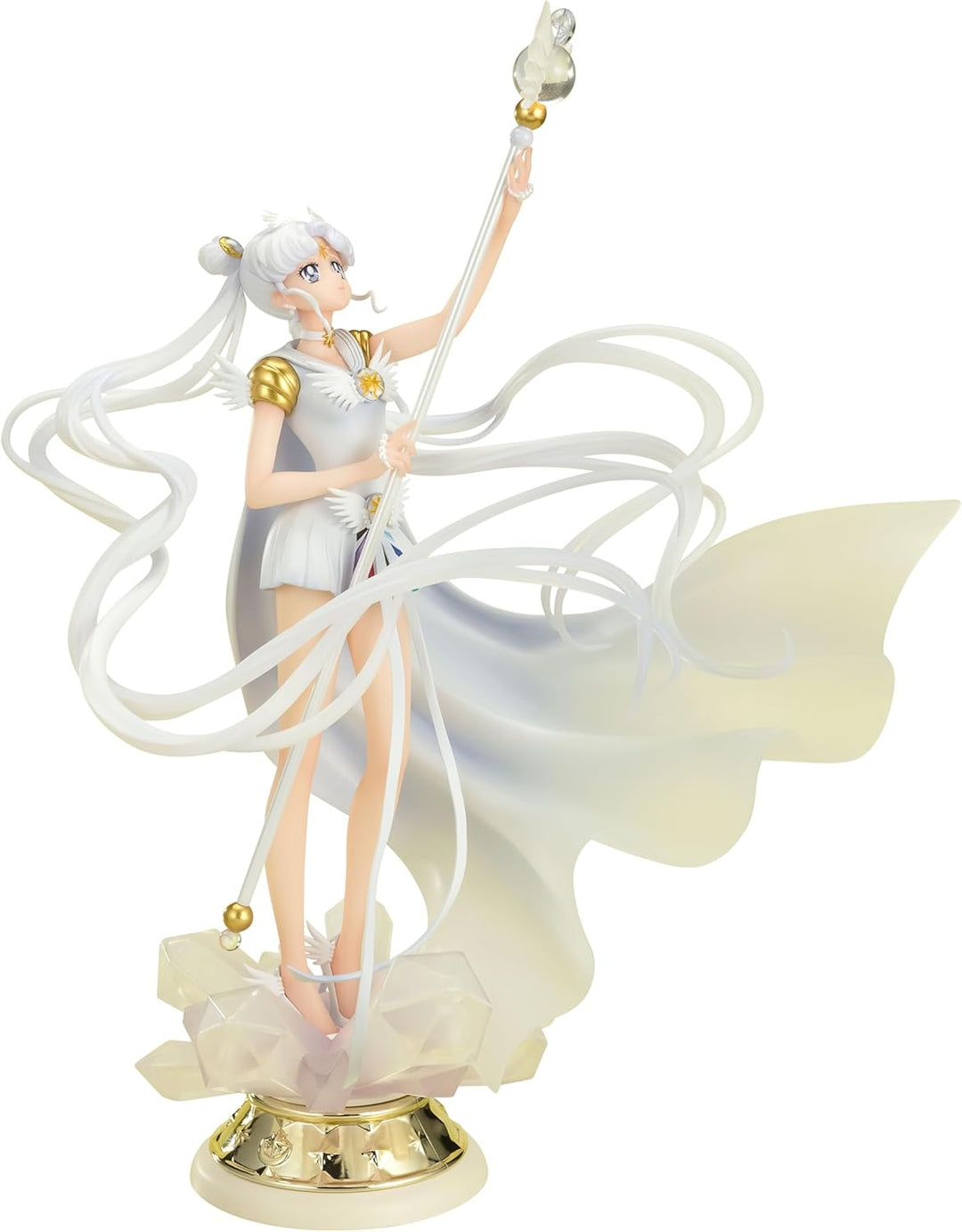 Tamashii Nations - Pretty Guardian Sailor Moon Cosmos Darkness Calls to Light and Light Summons Darkness FiguartsZERO Chouette Bandai Spirits Figure