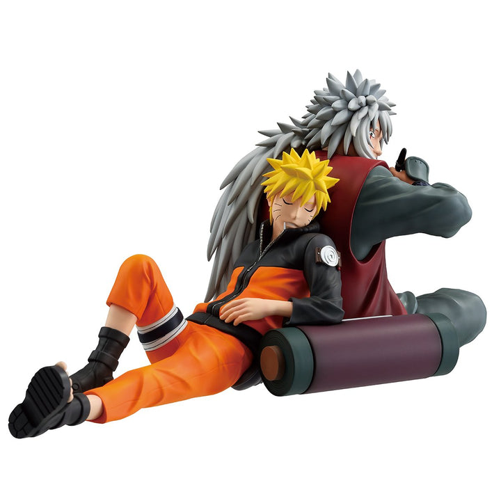 Bandai Spirits Naruto: Shippuden Naruto Uzumaki and Jiraiya Legendary Sannin Masterlise Ichibansho Figure