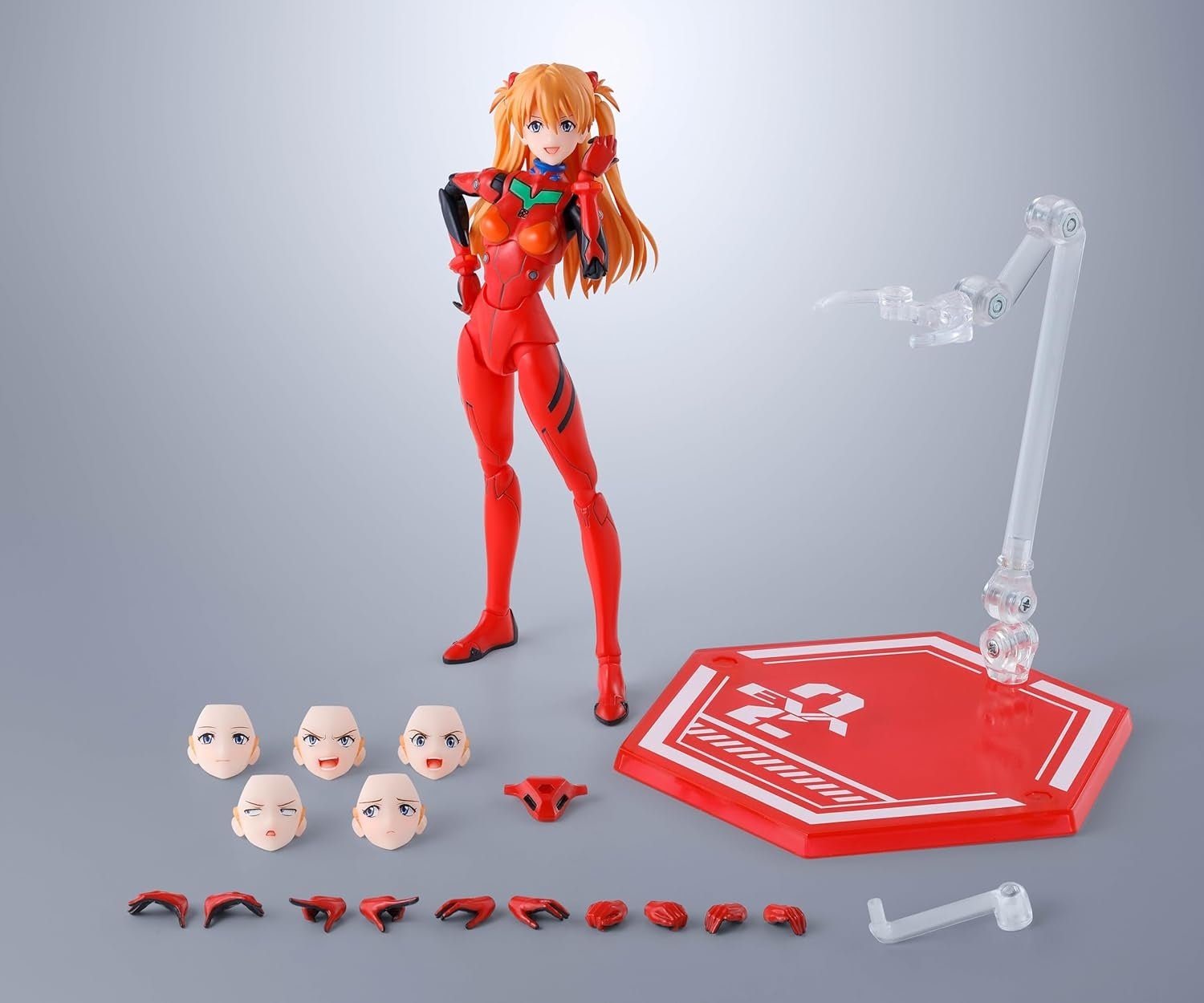Bandai Spirits - Neon Genesis Evangelion - Asuka Shikinami Langley - S.H.Figuarts Action Figure